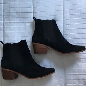 Topshop Suede Booties